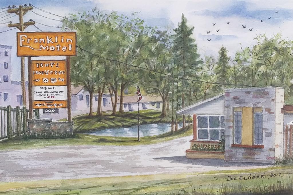 Franklin Motel, Tent & Trailer Park Север Бэй Экстерьер фото